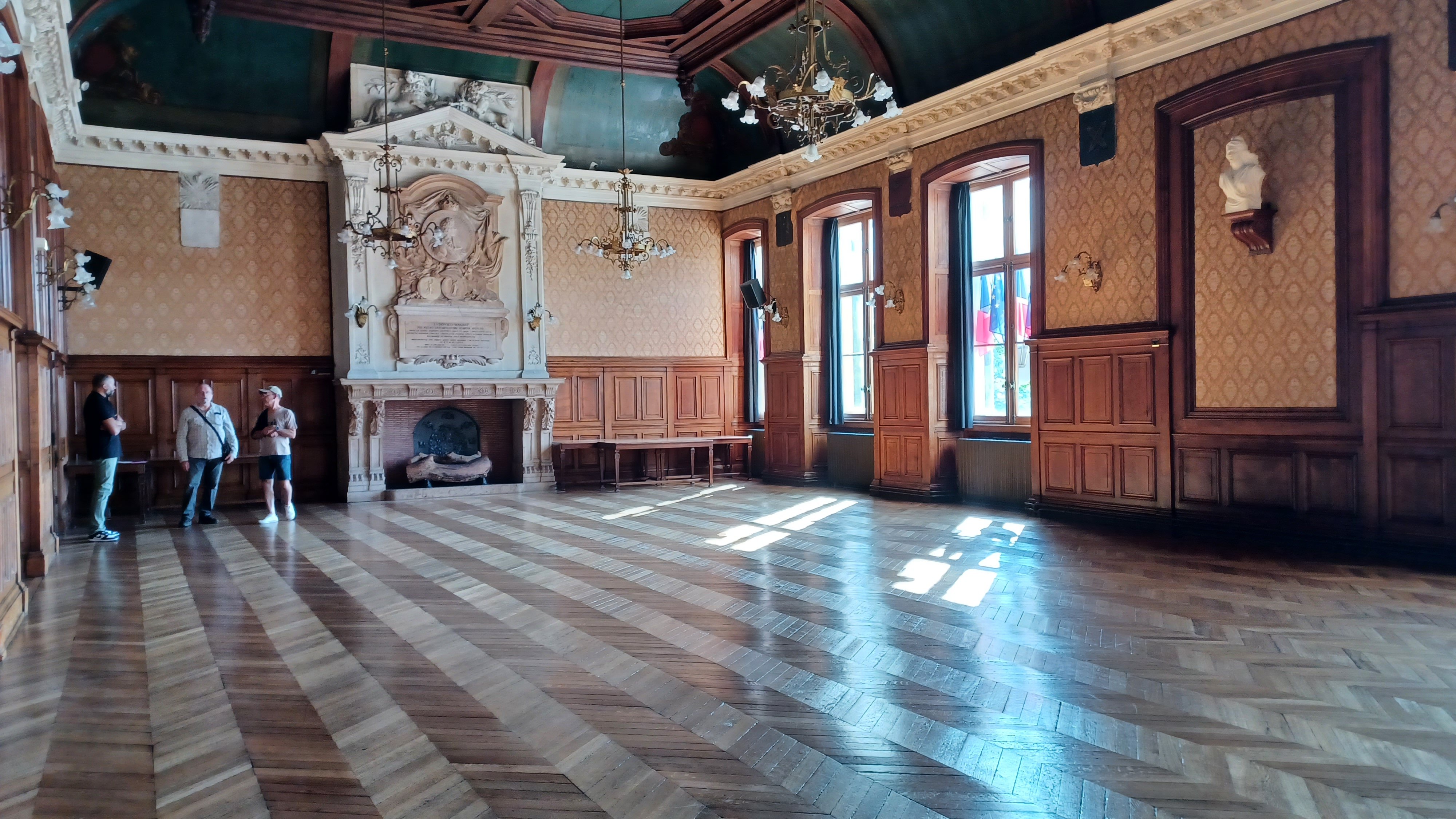 photo de la salle du Conseil de la Ville de Troyes