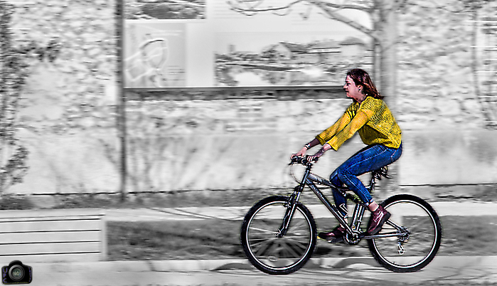 64eme - Annie Cherpin - un vélo dans la ville - 40 points